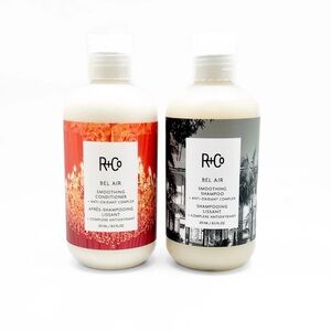 R+Co BEL AIR Smoothing Shampoo Conditioner Anti-Oxidant Complex Set Bundle